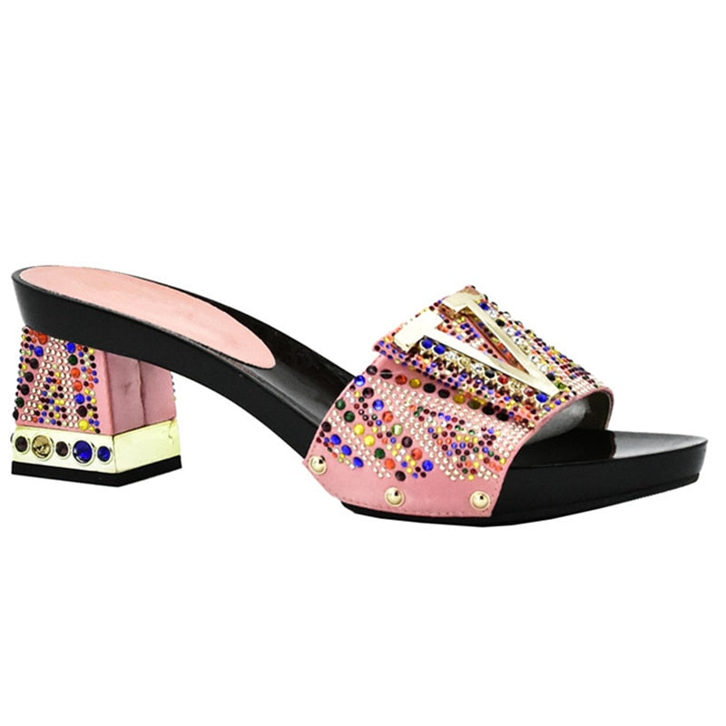 Valeria Jeweled Sandals - 6 Colors