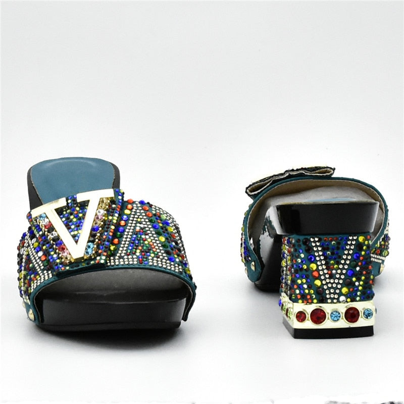 Valeria Jeweled Sandals - 6 Colors