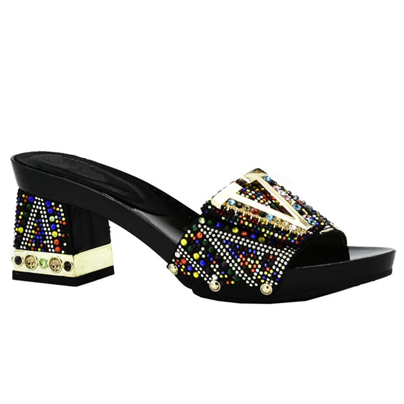 Valeria Jeweled Sandals - 6 Colors