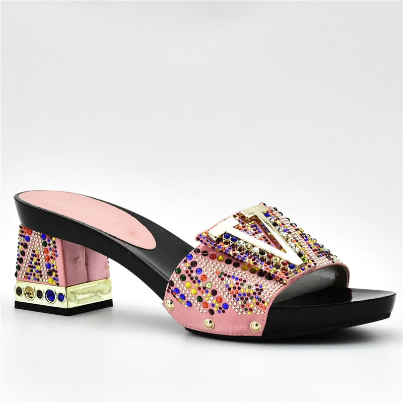 Valeria Jeweled Sandals - 6 Colors