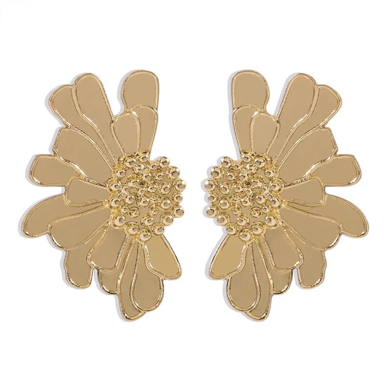 Veera Enamel Flower Earrings