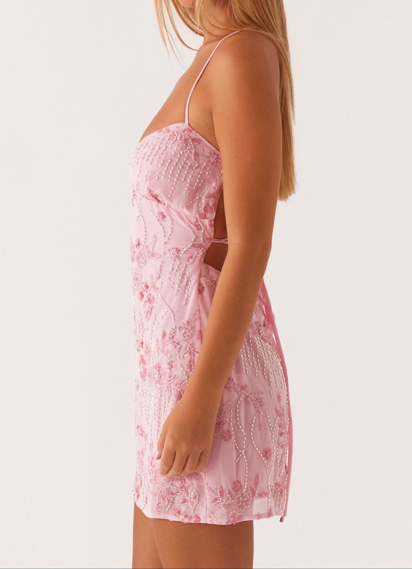 Agnesina Mini Dress - Pink