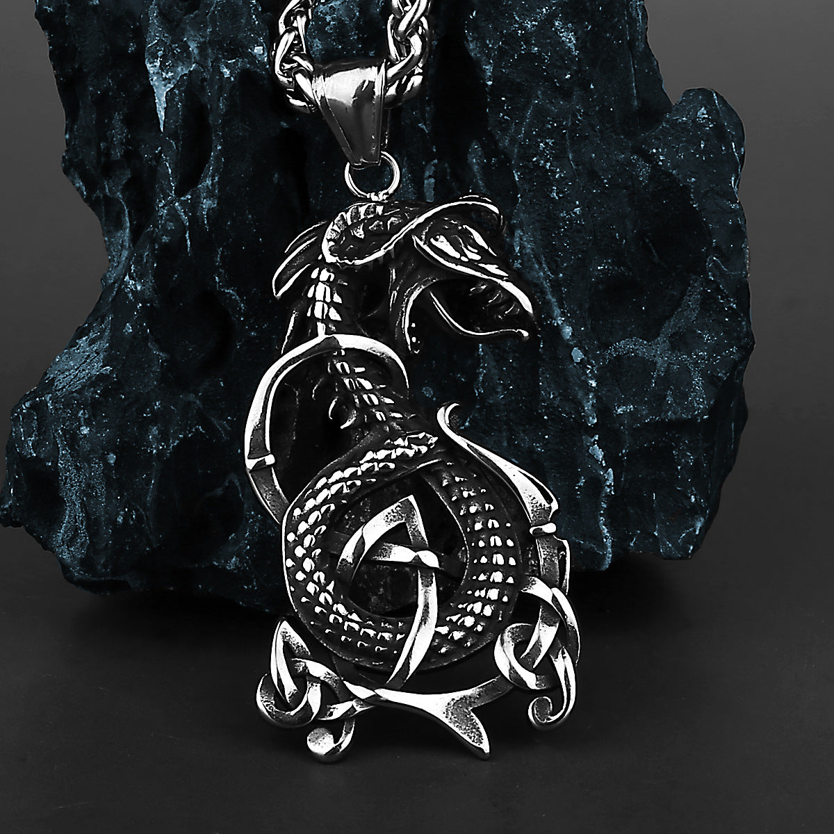 Viking Dragon Creative Necklace