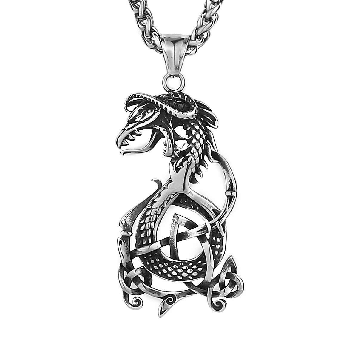 Viking Dragon Creative Necklace