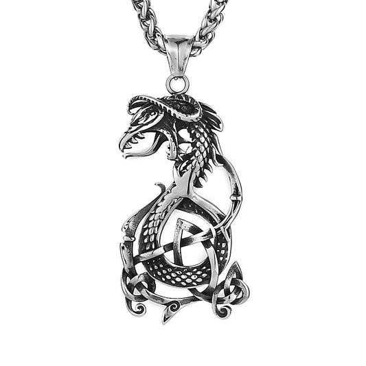 Viking Dragon Creative Necklace