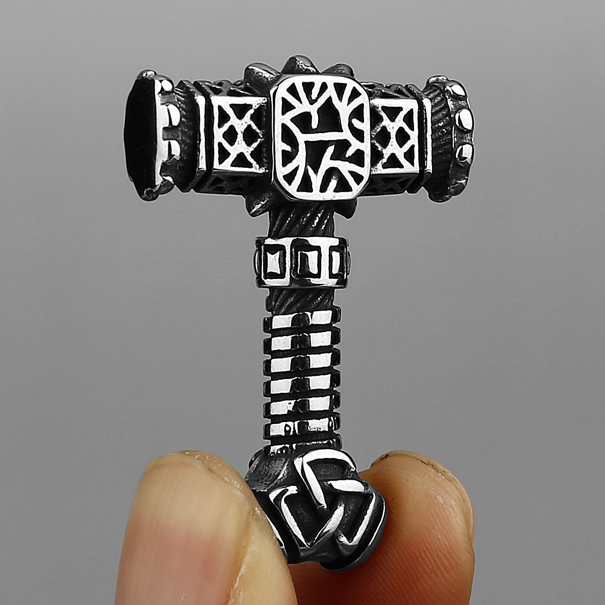Viking Quake Hammer Necklace