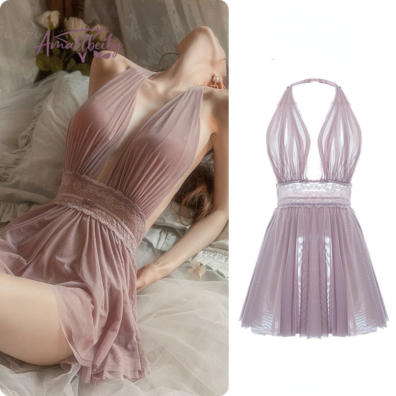 Viktoria Tulle Lingerie Dress - 4 Colors