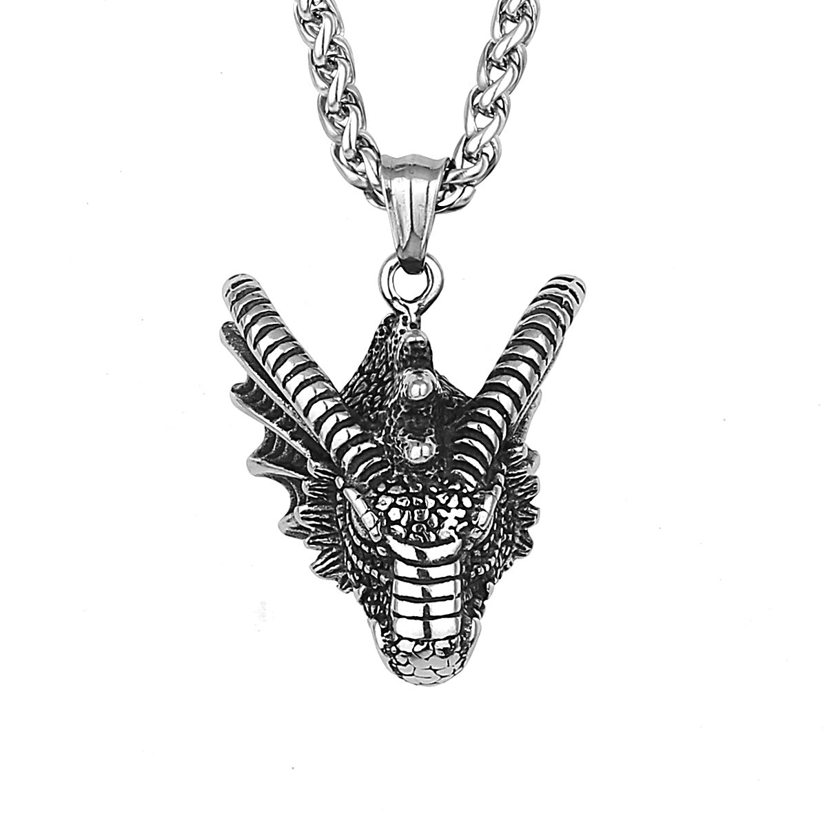 Vintage Cool Dragon Head Necklace