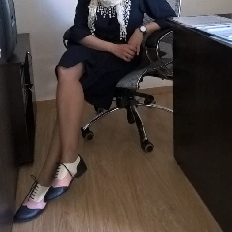 Vintage Genuine Leather Oxford Brogues Shoes