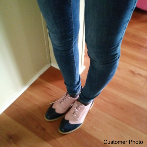 Vintage Genuine Leather Oxford Brogues Shoes