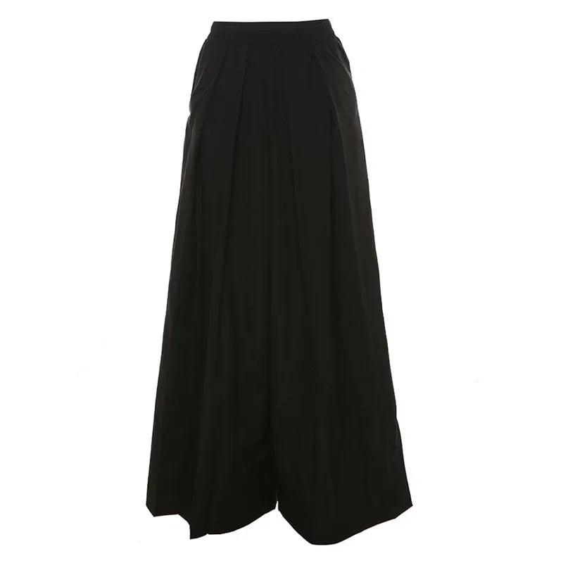 Vintage Gothic Emo Alt Techwear Baggy Pants