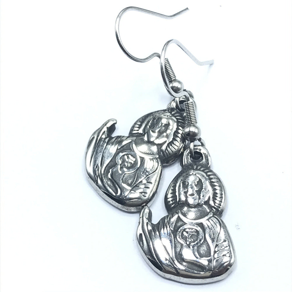 Vintage Gothic Medallion Earrings - 8 Styles