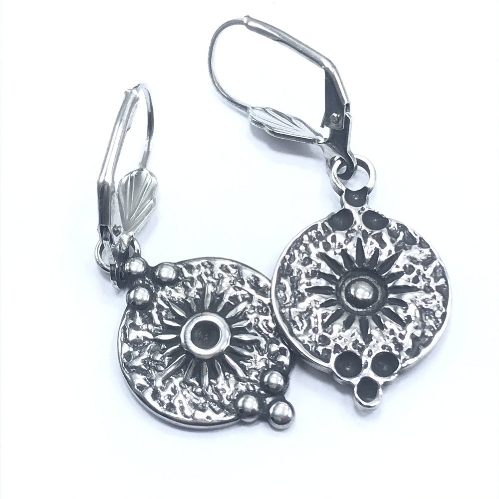 Vintage Gothic Medallion Earrings - 8 Styles