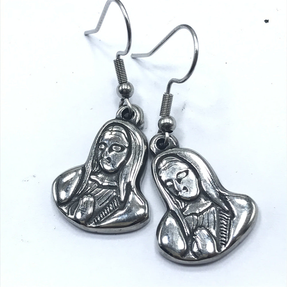 Vintage Gothic Medallion Earrings - 8 Styles