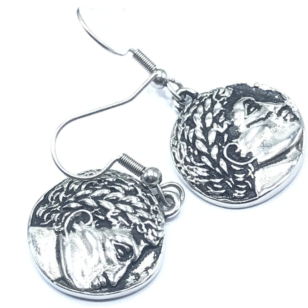 Vintage Gothic Medallion Earrings - 8 Styles