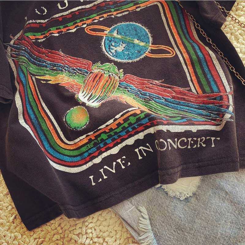 Vintage Journey Rock Graphic T Shirt