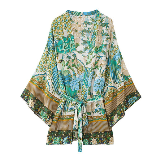 Vintage Prints Kimono Robes - 4 Styles