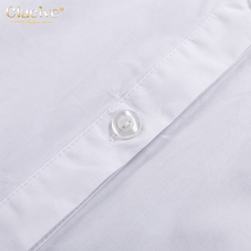 Vita Poplin Mini Shirt Dress