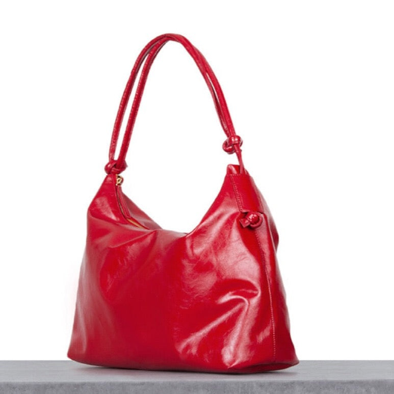 Vivica Patent Leather Look Shoulder Bags - 3 Colors
