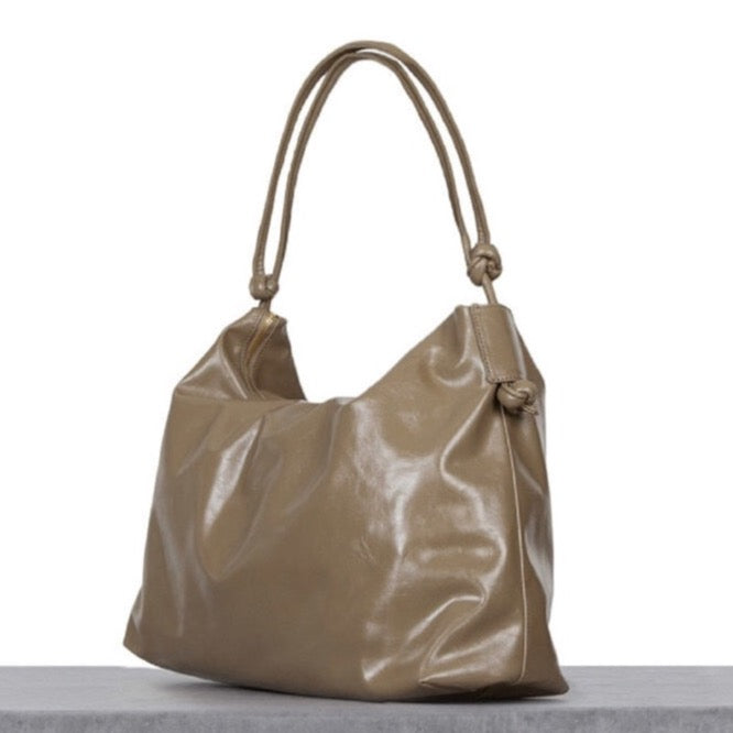 Vivica Patent Leather Look Shoulder Bags - 3 Colors