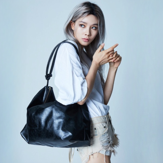 Vivica Patent Leather Look Shoulder Bags - 3 Colors