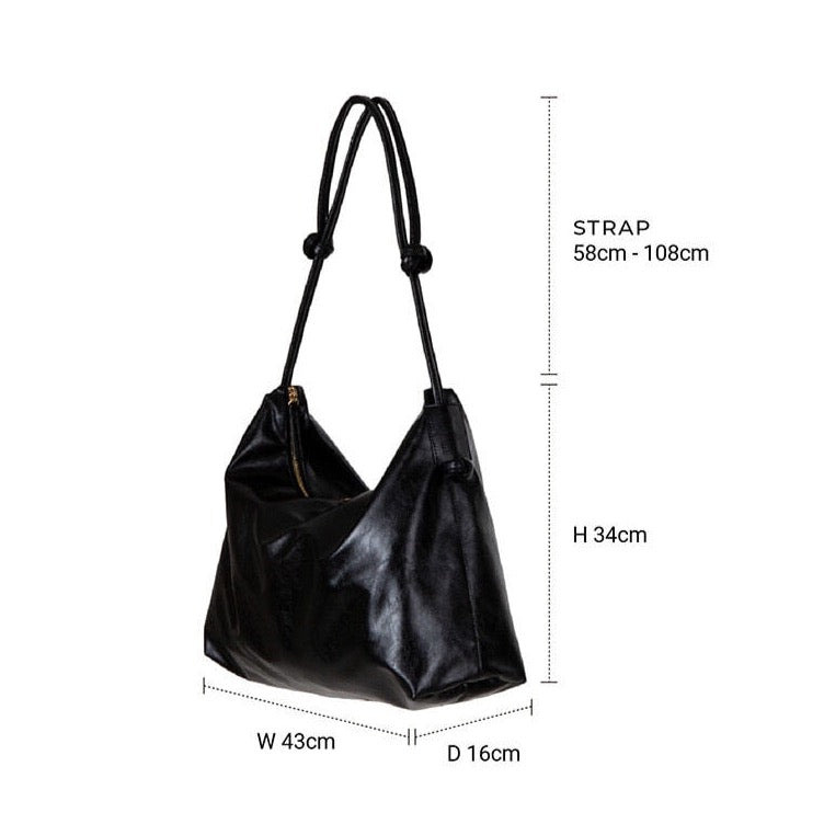 Vivica Patent Leather Look Shoulder Bags - 3 Colors