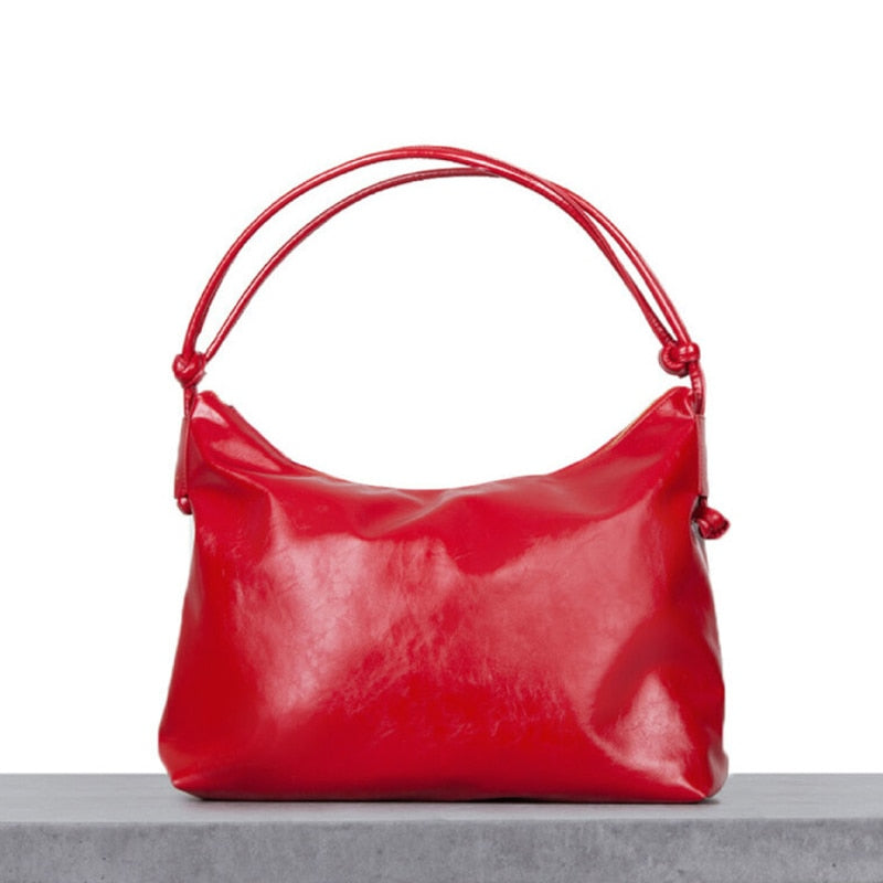 Vivica Patent Leather Look Shoulder Bags - 3 Colors