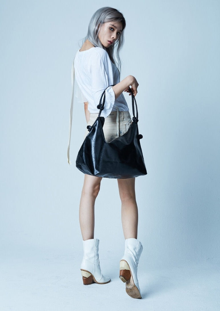 Vivica Patent Leather Look Shoulder Bags - 3 Colors