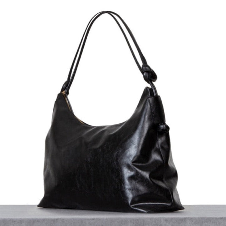 Vivica Patent Leather Look Shoulder Bags - 3 Colors