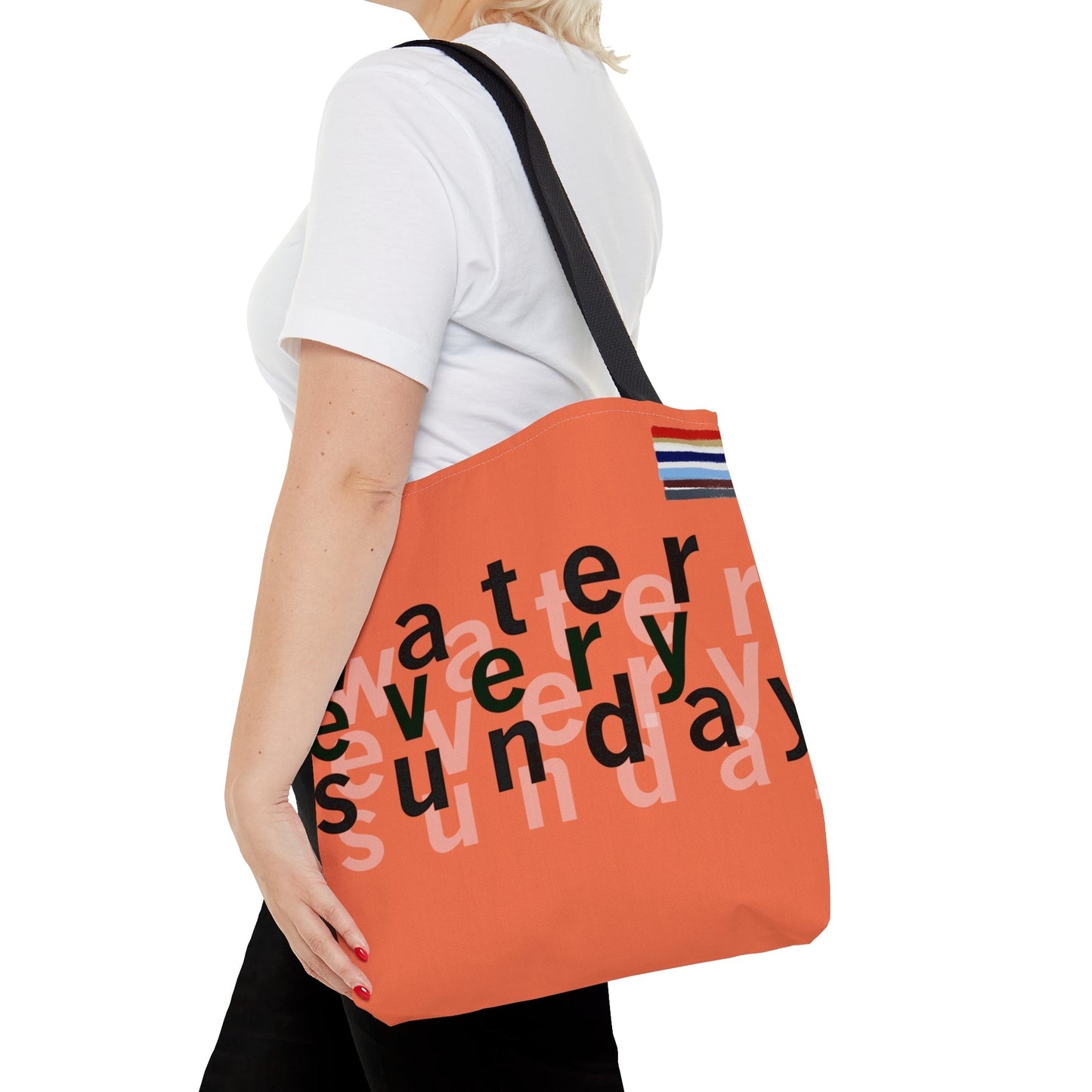 WATEREVERYSUNDAY Basic Logo Everyday Tote - Peach Fuzz (2024 Limited Edition)