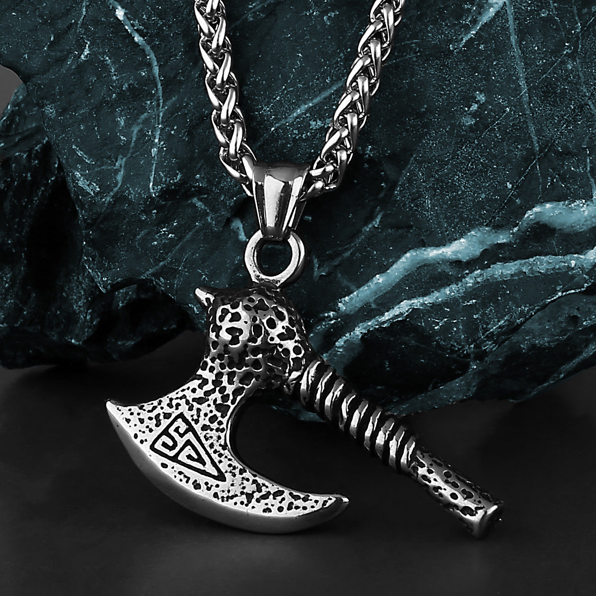 Warrior Axe Rune Necklace