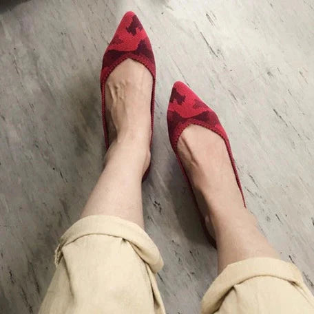 Wendy Pattern Print Basic Flats - 12 Patterns