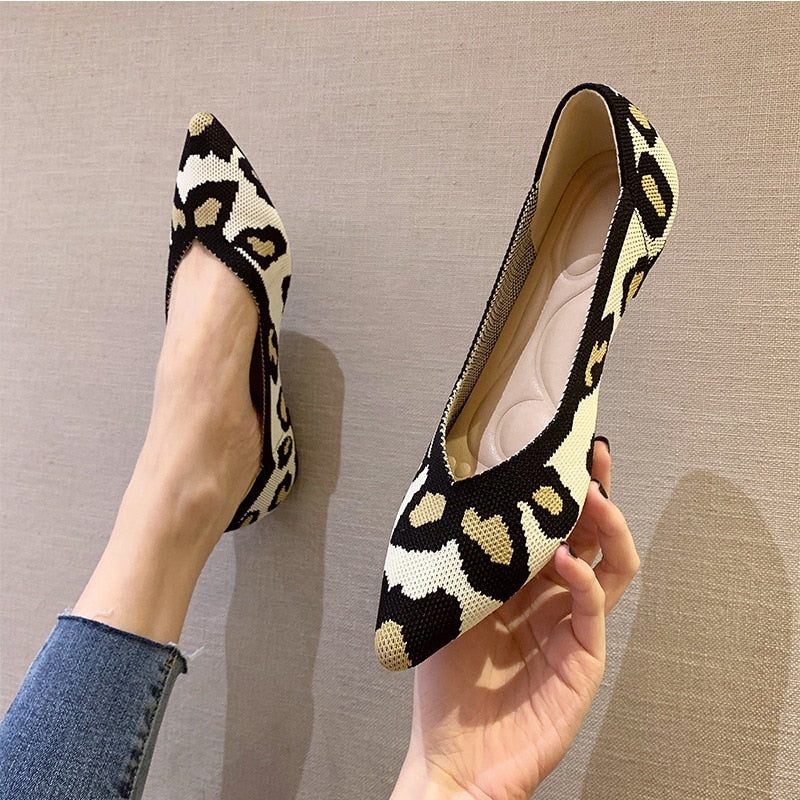 Wendy Pattern Print Basic Flats - 12 Patterns