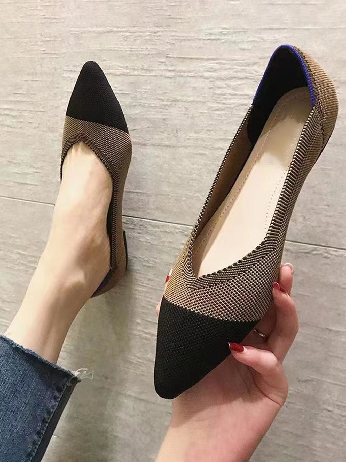 Wendy Pattern Print Basic Flats - 12 Patterns