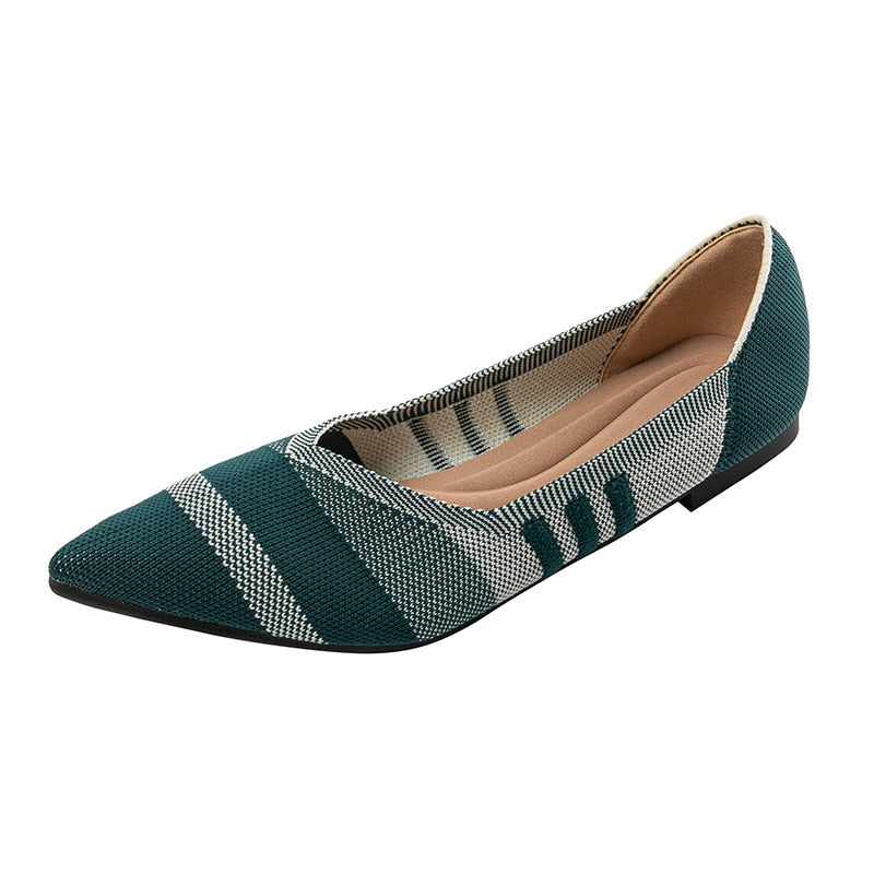 Wendy Pattern Print Basic Flats - 12 Patterns