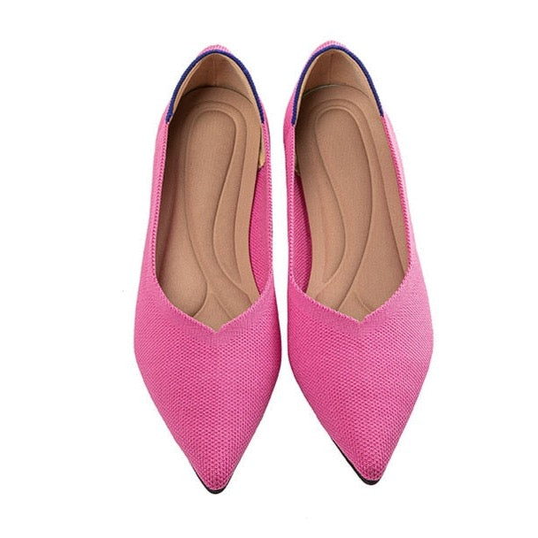 Wendy Solid Color Basic Flats
