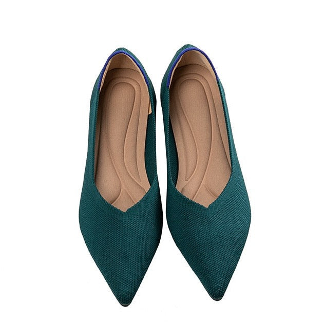 Wendy Solid Color Basic Flats