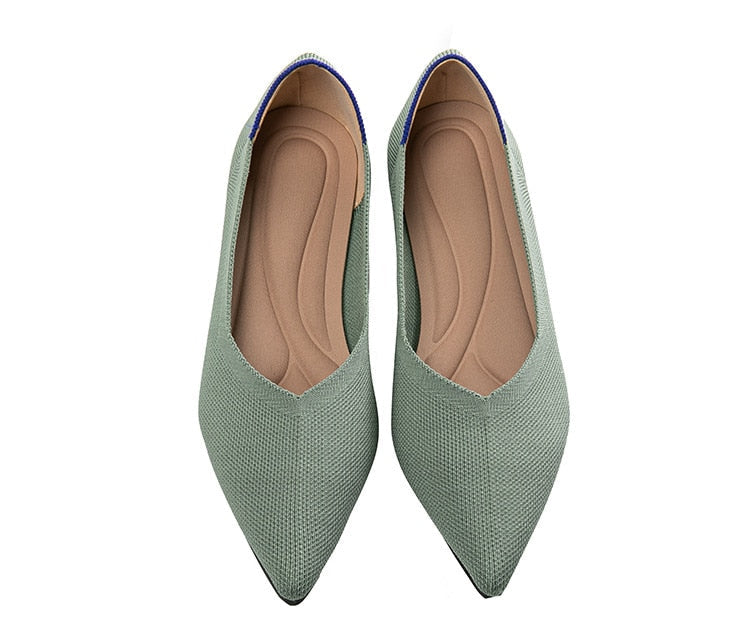 Wendy Solid Color Basic Flats