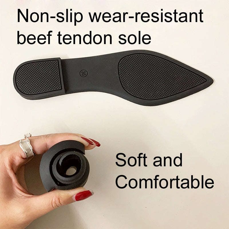 Wendy Solid Color Basic Flats