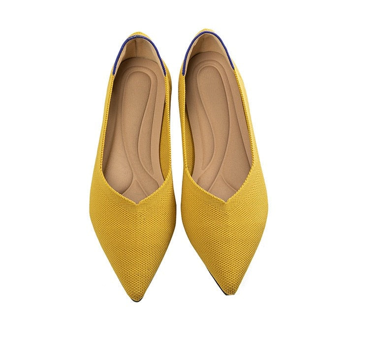 Wendy Solid Color Basic Flats