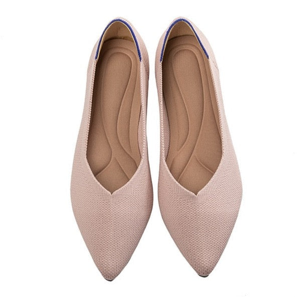 Wendy Solid Color Basic Flats