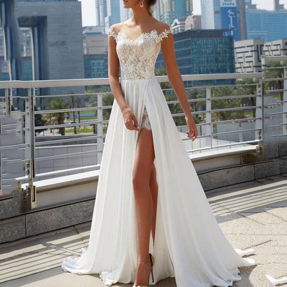 White Prom Dress