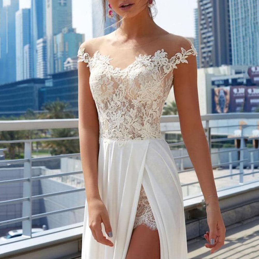 White Prom Dress