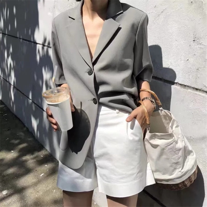 Wicker Handle & Bottom Canvas Tote