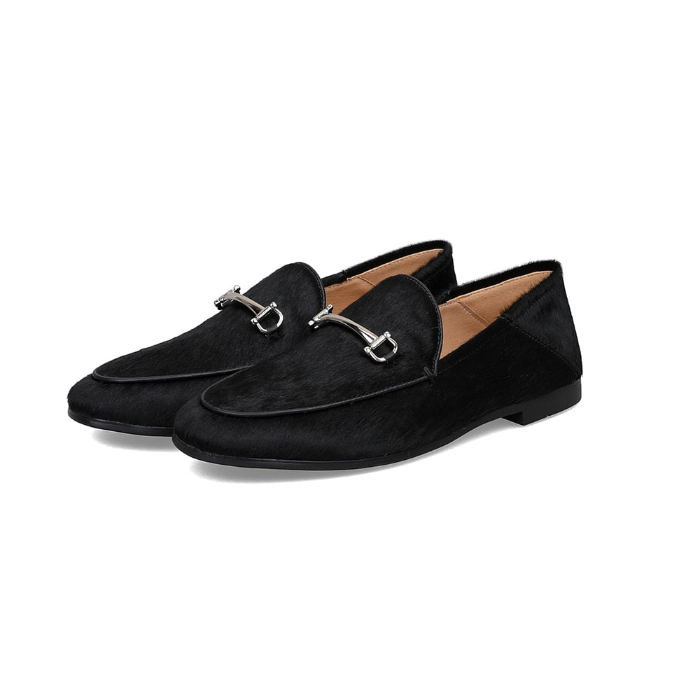 Wilhelmina Suede & Animal Prints Basic Loafers - 8 Colors