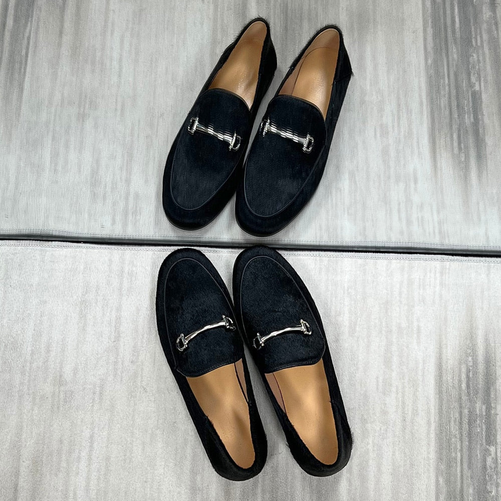 Wilhelmina Suede & Animal Prints Basic Loafers - 8 Colors