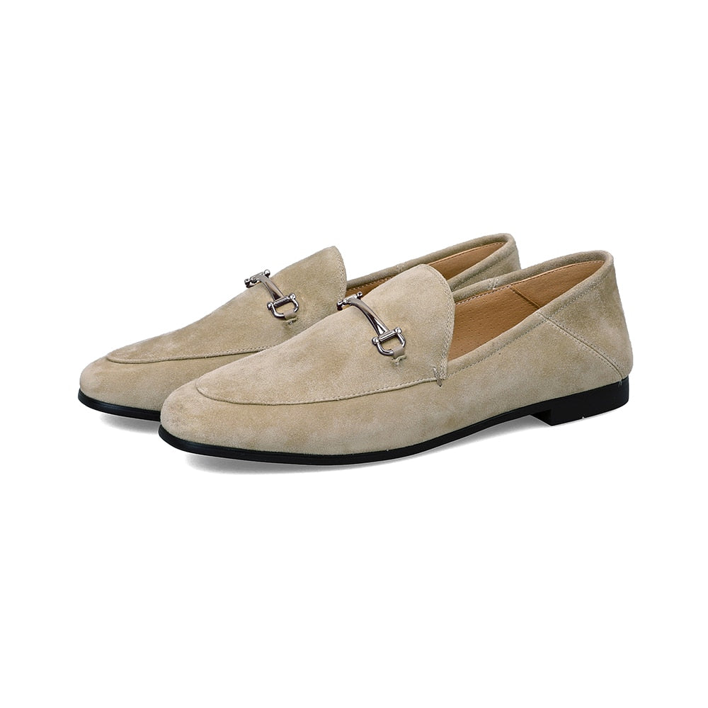 Wilhelmina Suede & Animal Prints Basic Loafers - 8 Colors