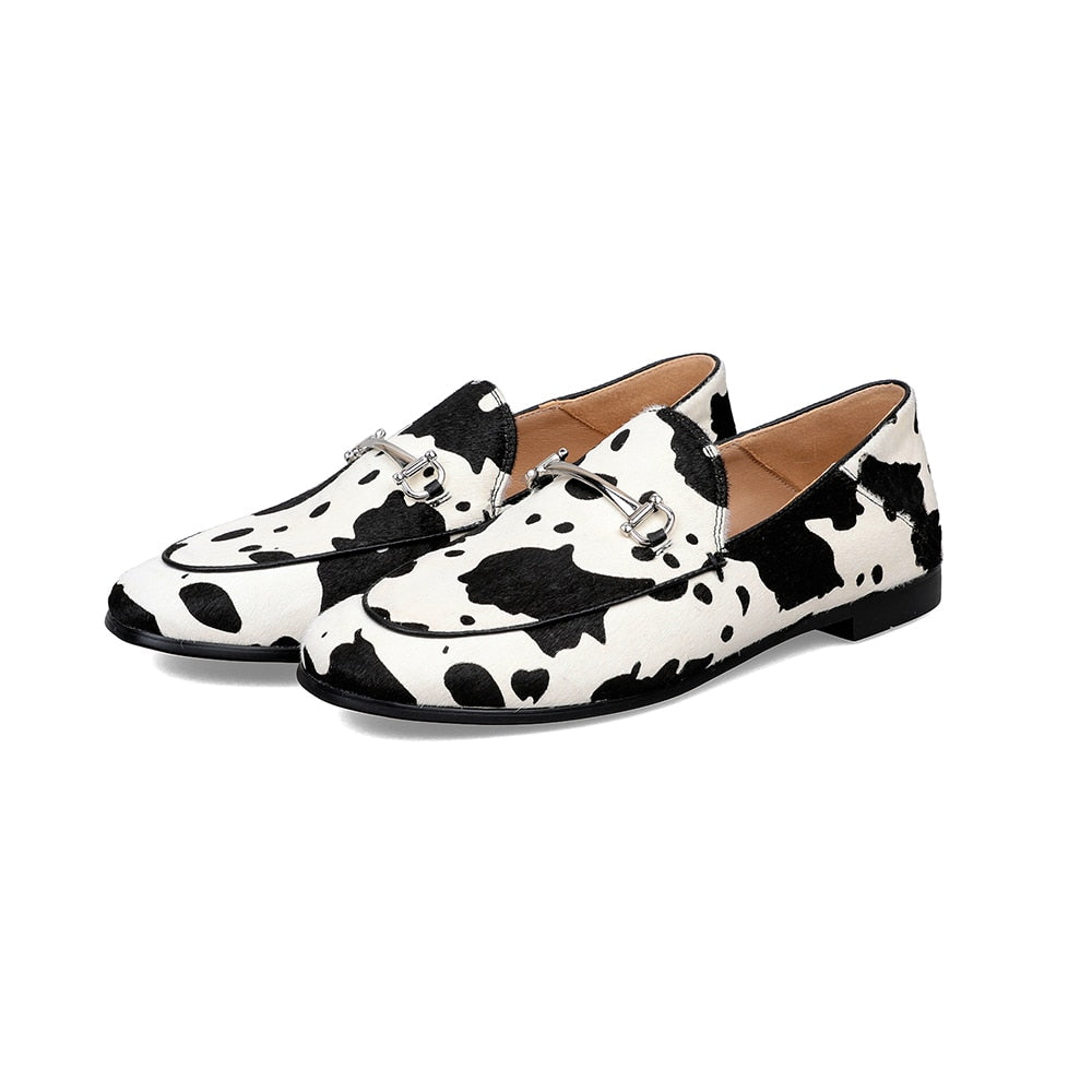 Wilhelmina Suede & Animal Prints Basic Loafers - 8 Colors