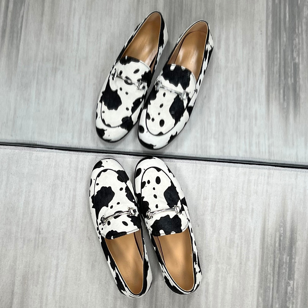 Wilhelmina Suede & Animal Prints Basic Loafers - 8 Colors