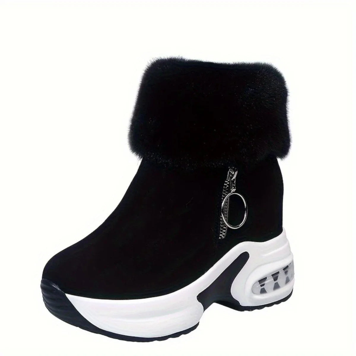 Winter Fashion Boots New Warm Comfortable Platform Snow Boots Lightweight Causal Shoes for Zapatos De Mujer